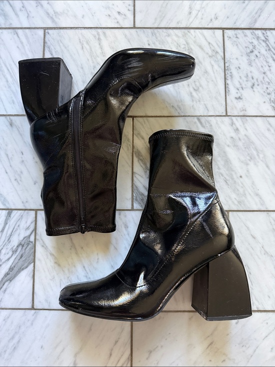 Call It Spring Shoes - Call it Spring Aubriella Ankle Boot Block Heel, Size 9